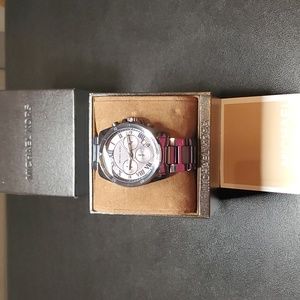 NWT Men's Michael Kors Watch in Blue Stainless Steel.